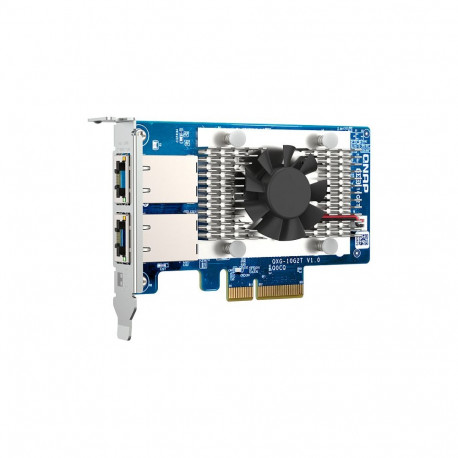QNAP QXG-10G2T PCIe võrguadapter 10 GBE RJ45 x2