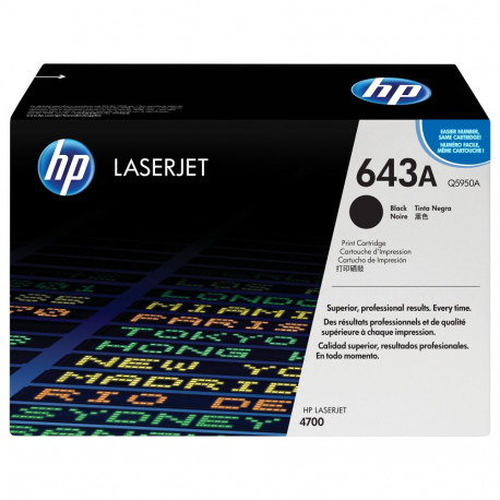 HP 643A must originaal LaserJet toonerkassett