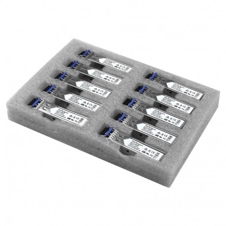 Gigabit optiline SFP transiivri moodul - Cisco GLC-LH-SM ühilduv - SM/MM LC - 550m - Mini GBIC 10-ne