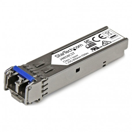 "Gigabit LWL SFP Transceiver Modul - HP J4858C kompatibel - MM LC mit DDM - 550m - 1000Base-SX"