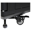 "12U 29inch Knock-Down Server Rack Cabinet with Casters"