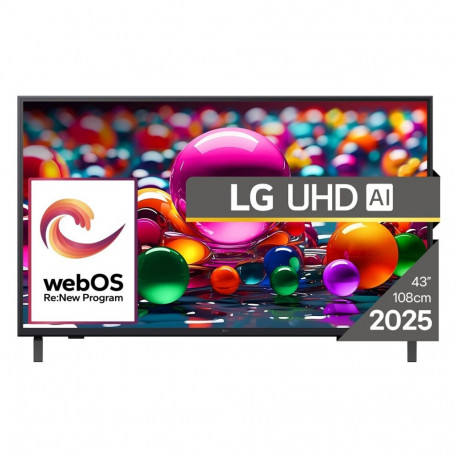 LG 43UA74003LB 4K UHD AI nutiteler-monitor 109,2 cm (43")