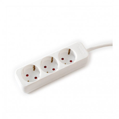 "VALUE 3-fach Steckdosenleiste ohne Schalter, wei, 3 m"