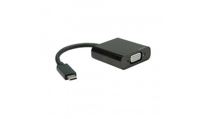 "VALUE Display Adapter USB Typ C - VGA, Audio"