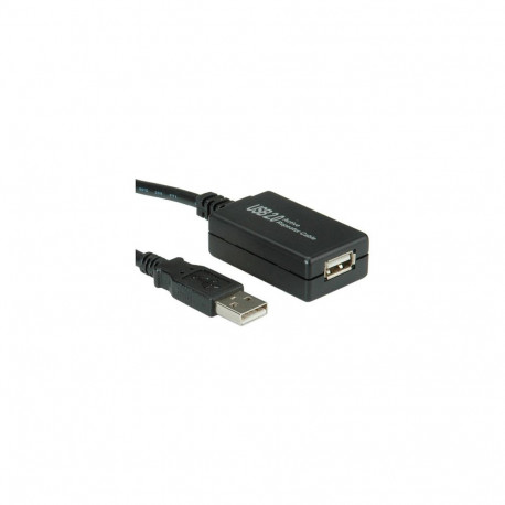 "VALUE USB 2.0 Verlngerung aktiv mit Repeater schwarz 12m"