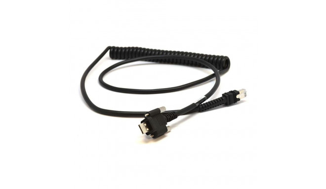 Zebra toitekaabel - USB (M) lukustusega - 3.66 m