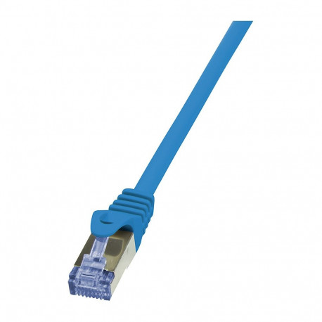 "Logilink Patchkabel CAT6A S/FTP AWG26 PIMF 0,50m blau"