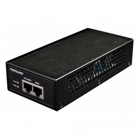 "INTELLINET PoE+ Injektor 1-Port Gigabit 30W schwarz"