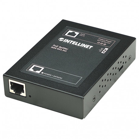 "INTELLINET PoE+Splitter IEEE802.3at 5/7.5/9/12V DC sw"