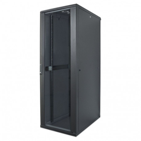 "INTELLINET Netzwerkschrank 32HE 800x800mm schwarz,unmontiert (Speditionsversand)"