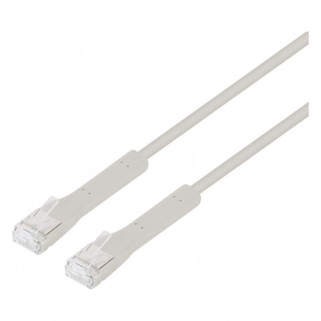 "Patchkabel Flexi Cat6a F/FTP 2m 10G Kupfer grau"