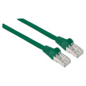 Võrgukaabel RJ45 S/FTP Cat6 vask LSZH 3,0m roheline