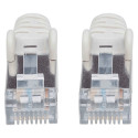 "Patchkabel Cat6a-Stecker/Cat7-Rohkabel 7,5m grau"