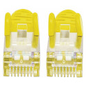 "Patchkabel Cat6a-Stecker/Cat7-Rohkabel 20m gelb"