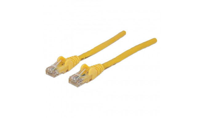 Patch-kaabel RJ45 U/UTP Cat6 2.00m lukustuskaitsmega kollane