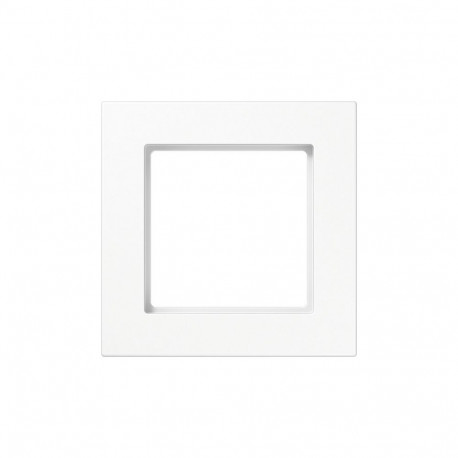 "Jung A5581BFWW Rahmen 1f. bruchsicher f.waager. u.senkr.komb."