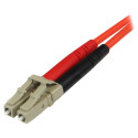 StarTech 1m Multimode 50/125 Duplex optiline ühenduskaabel LC - ST