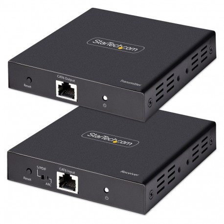 "StarTech.com 4K HDMI Extender Over CAT5/CAT6 Cable, 4K 60Hz HDR Video Extender, Up to 230ft (70m)"