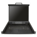 "StarTech 1U Single-Port KVM Console for Server Rack 48,26cm 19Zoll"
