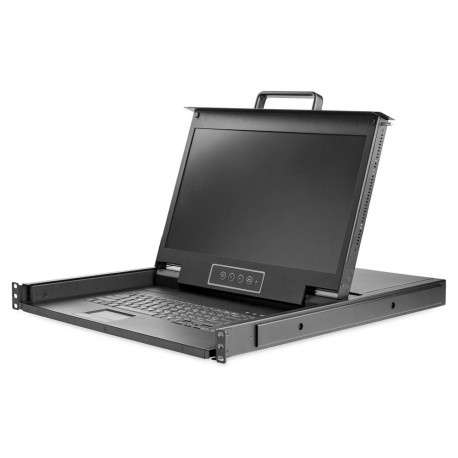 "StarTech 1 HE KVM Konsole fr Server Racks - VGA KVM - 173in - 1080p HD"