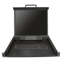 "StarTech 8-Port Rackmount KVM Console for Server Rack 48,26cm 19Zoll 1U"