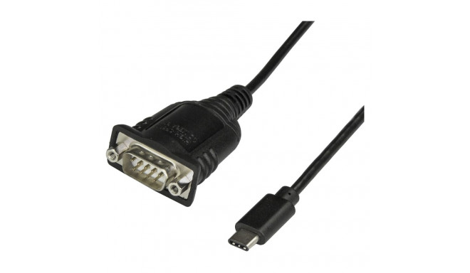 StarTech USB-C jadapordi adapter COM-pordi mäluga - RS232 / DB9 kaabel - Windows / MacOS / Linux