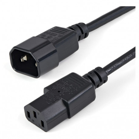 "StarTech 1m Standard Computer Power Cord Extension - C14 to C13"