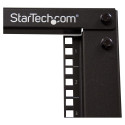 "StarTech 12U Adjustable Depth Open Frame 4 Post Server Rack w/ Casters / Levelers and Cable Managem