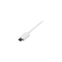 StarTech 0.5m valge Micro USB kaabel - A to Micro B