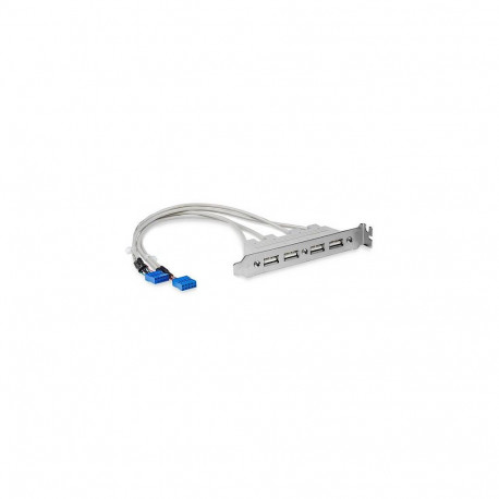 "StarTech 4 Port USB A Female Slot Plate Adapter"