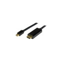 StarTech Mini DisplayPort - HDMI adapterkaabel - 6 ft 2m - 4K