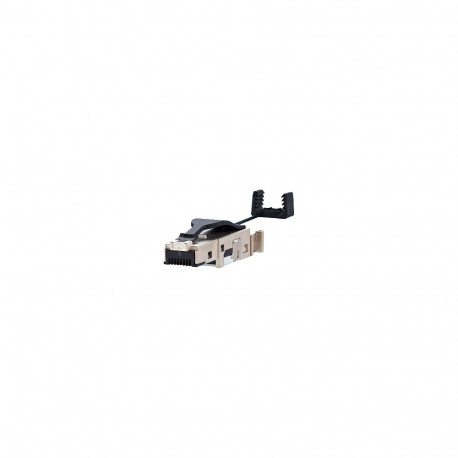 "METZ CONNECT BTR E-DAT Industrie IP20 feldkonfektionierbarer RJ45-Stecker schwarz"