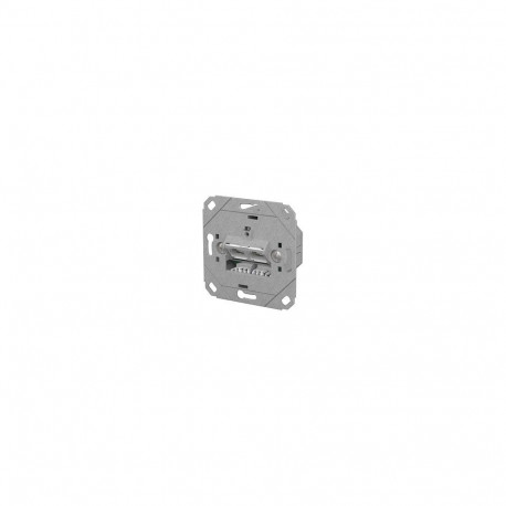 "METZ CONNECT Anschlussdose E-DAT C6A LSA++ 2 Port UP0 metallisch"