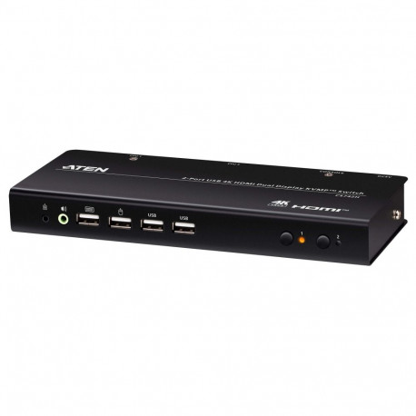 Aten CS742H 2-pordiline USB 4K HDMI kahe ekraaniga KVM-lüliti