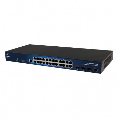 "ALLNET Switch smart managed Layer2 24 Port • 24x GbE • 4x SFP+ • 19 • Lüfterlos • ALL-SG8428M-10G"