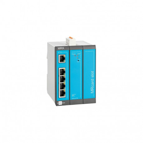 Icom MRX MRX3 LAN ruuter, 5-pordine kommutaator, VPN, 5x Ethernet 10/100BT, 2xdig