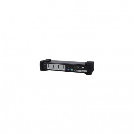 Equip KVM lüliti DM 4-Port 4xUSB/4xVGA/4xUSB-Audio must