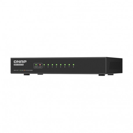 "QNAP QSW-1108-8T-R2 8 Port 2.5Gbps RJ45, unmanaged Switch"