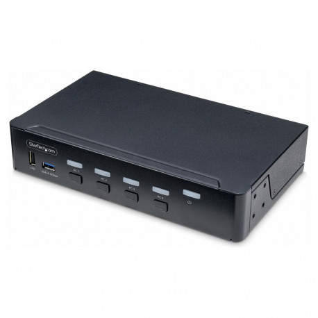StarTech.com 4-Port DisplayPort KVM-lüliti, 4K60Hz, TAA-nõuetele vastav