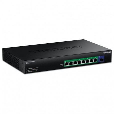"TRENDnet TPE-BG5091 9-Port Switch 480W 2.5G Power PoE++ Switch mit 10G SFP+"