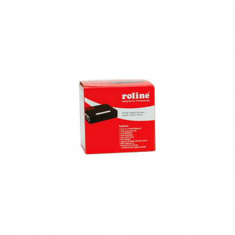 Roline Gigabit Ethernet tasku-kommutaator, 4 porti