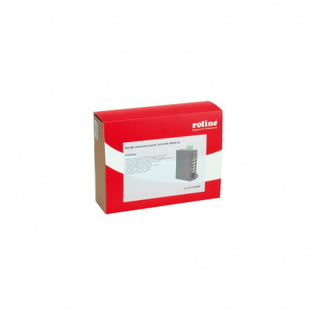 "ROLINE Industrie Switch 7x RJ-45 1x SC unmanaged"