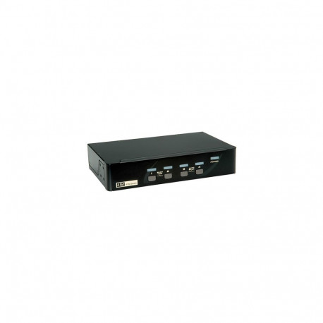 ROLINE DisplayPort USB 2.0 KVM-lüliti, 1 kasutaja - 4 arvutit