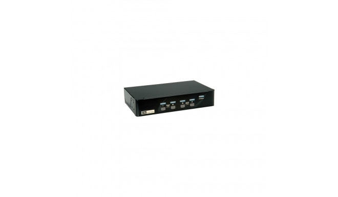 "ROLINE DisplayPort USB 2.0 KVM Switch, 1 User - 4 PC"