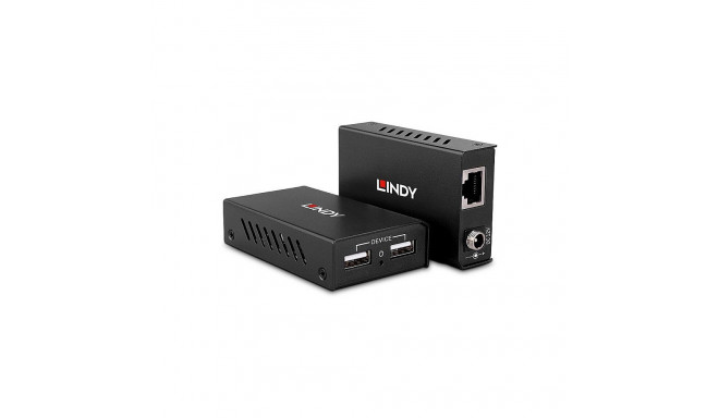 "LINDY 100m 2 Port USB 2.0 Cat.6 Extender"