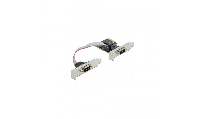 "2x seriell DeLock PCI Express Adapter"