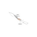 "USB3.1 C-B micro ST-BU Adapter kupferfarben Delock"