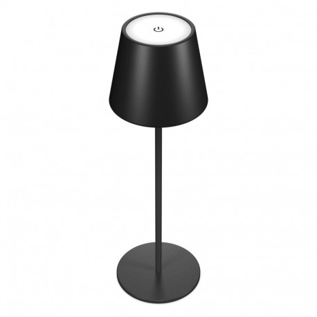 RealPower hämardatav külm/soe LED-laualamp akuga, must