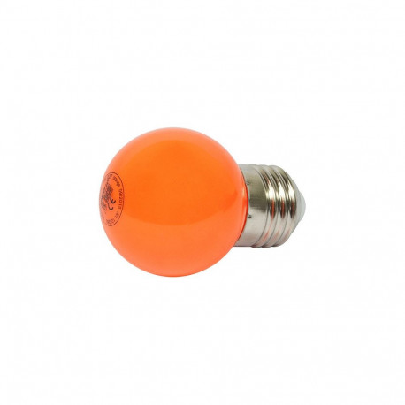 Synergy 21 LED Retrofit E27 G45 oranž 1 Watt pirn valguskettidele