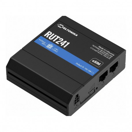 "Teltonika · Router · RUT241 · Kompakter-4G/LTE Router · eSIM"